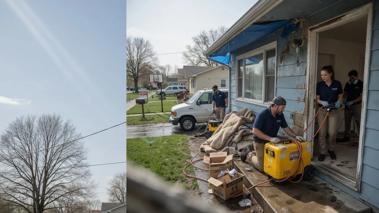 Basement Flood Cleanup in Rochelle, VA near me